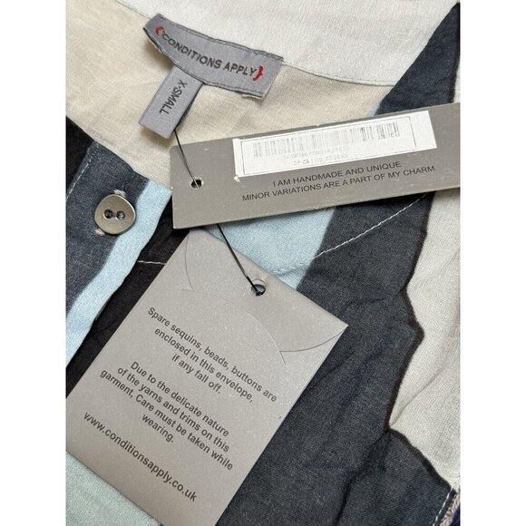 Conditions Apply Sz XS Dress Colorful Geometric Anthropologie New NWT - Picture 5 of 8